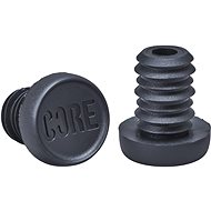 Core end caps black for aluminium handlebars - Spare Part