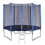 Trampolína Spartan 180 cm + síť + žebřík modrá - Trampoline