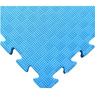 SEDCO Jednobarevná podložka fitness 100 × 100 × 1,3 cm modrá - Tatami