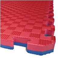 SEDCO Two-colour puzzle mat 100 × 100 × 3.0 cm blue-red - Tatami