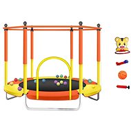 Sedco Children's trampoline KIDS NT 140 cm, orange - Trampoline