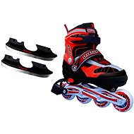 Combi Spartan Hokey 2in1 Stretch 38-41 red - Ice Skates