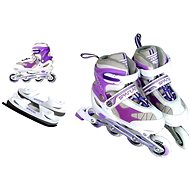 Combi Spartan Hokey 2in1 Stretch 38-41 purple - Ice Skates