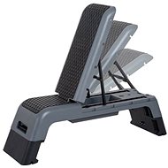 Sedco Profi step crate, 110 × 34 × 20/35 cm, grey - Aerobic Stepper