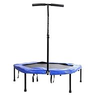 Spartan hexagon 136 cm with handle blue - Fitness Trampoline