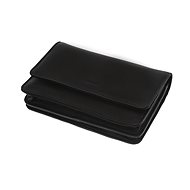 Etue leather Segali 7004 black - Case for Personal Items