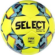 Select FB Brillant Super TB, yellow / blue - Futbalová lopta