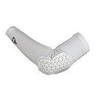 Select Compression elbow support long 6652 white, sized 6652. M - Elbow Pads