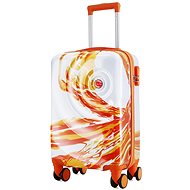 SEMI LINE T5655 White/Orange sizing. S - Suitcase