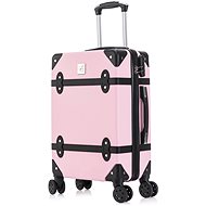 SEMI LINE Vintage Pink/Black - Suitcase