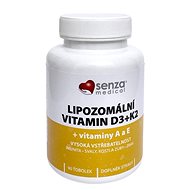 Senza Liposomal Vitamin D3K2 + AE | 90 capsules - Dietary Supplement