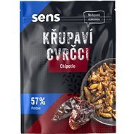 SENS Chrumkavé & pražené svrčky – Chipotle 16 g - Zdravé chipsy
