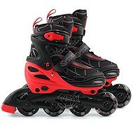 Seven 3in1 Spiderman Roller Skates, black-red, 30-33 - Roller Skates