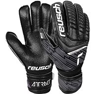 Reusch Attrakt Resist Finger Support black/white - Goalkeeper Gloves