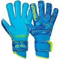 Reusch Attrakt AX2 Evolution blue/light green UK 8,5 - Goalkeeper Gloves