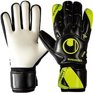 Uhlsport Supersoft HN Flex Frame black/yellow - Goalkeeper Gloves