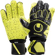 Uhlsport Supergrip Flex Frame Carbon Black/Yellow - Goalkeeper Gloves