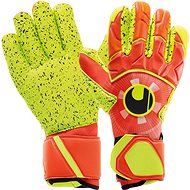 Uhlsport Dynamic Impulse Supergrip Finger Surround Orange/Yellow/Black - Goalkeeper Gloves
