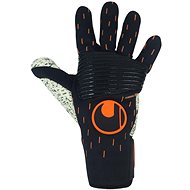 Uhlsport Unisex Speed Contact Supergrip+ Reflex Black / Orange - Goalkeeper Gloves