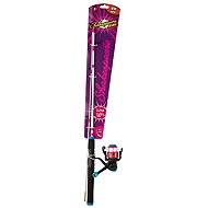 Shakespeare Kids set Cosmic Spinning Combo 1,4 m, 10-35 g, Pink - Fishing Kit 