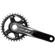 Shimano XT FC-M8000 integrated click 1x11 175 mm without gearbox without BB bowls for wider construc - Bike Crank