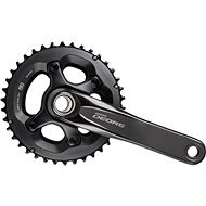 Shimano DEORE FC-M6000 Integrated Crankset, 2x10-Speed, 175mm, 38x28T, without BB Cups - Bike Crank