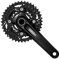 Shimano DEORE FC-MT500 Integrated Crankset, 3x10-Speed, 175 mm 40x30x22T, without BB Cups, without Cover - Bike Crank