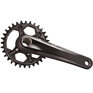 Shimano XT FC-M8100 Integrated Crankset, 1x12-Speed, 170mm, without Chainring, without BB Cups, 52mm - Bike Crank
