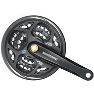 Shimano ALTUS FC-M311 square 3x7 / 8 170 mm 42x32x22z with cover black - Crankset