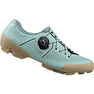 Shimano MTB shoes SH-XC302, women's, light blue EU 39 - Spikes
