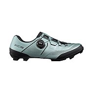 Shimano MTB shoes SH-XC503, men' s, light blue, 47, wider - Spikes