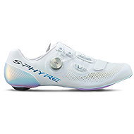 SHIMANO SH-RC903 Road Cycling Shoes, men’s, white, size 41 - Spikes