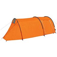 Camping tent for 4 persons grey-orange - Tent