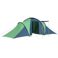 Camping tent for 6 persons blue-green - Tent