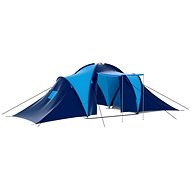 Camping tent for 9 persons blue / dark blue - Tent