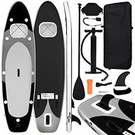 SHUMEE Inflatable SUP paddleboard and accessories 360 × 81 × 10 cm, black - Paddleboard