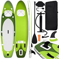 SHUMEE Inflatable SUP paddleboard and accessories 360 × 81 × 10 cm, green - Paddleboard
