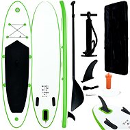 SHUMEE Inflatable SUP paddleboard green and white 390 - Paddleboard