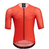 Silvini men' s jersey MD2000 Legno ruby-charcoal XS - Cycling Jersey
