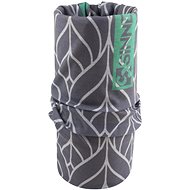 Sinner Bandana Leaves Geo, Grey - Neck Warmer
