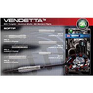 Darts Winmau soft Vendetta 18g, 80% tungsten - Darts