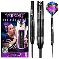 Darts RedDragon steel Peter Wright Snakebite 3 Black, 22g, 90% tungsten - Darts