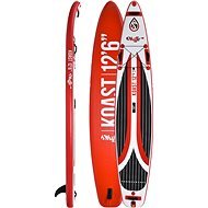 SKIFFO Koast 12'6'' × 30'' × 6'' Black / Red - Paddleboard