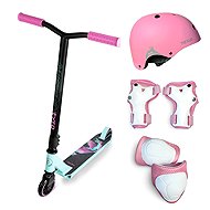 Advantageous freestyle set with MOVINO TYRO MINT-PINK protectors - Freestyle Scooter