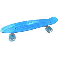 Pennyboard with LED wheels, 56 cm LIGHT BLUE - Penny Board