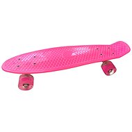 Pennyboard with LED wheels, 56 cm PINK - Penny Board