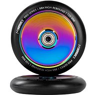Spare wheels for freestyle scooter 120mm, aluminium, 2 pcs, rainbow - Scooter Wheels