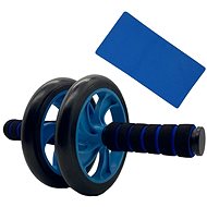 Fitness wheel RX-156 with pad, blue - Exercise Wheel