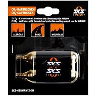 SKS bicycle CO2 bomb 16G CO2 BOMB 16G BOTTLE WITH ROLLER (SET OF 2) gold - Replacement Cartridge