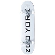 Zoo York Logo Block 7,75" white - Skateboard